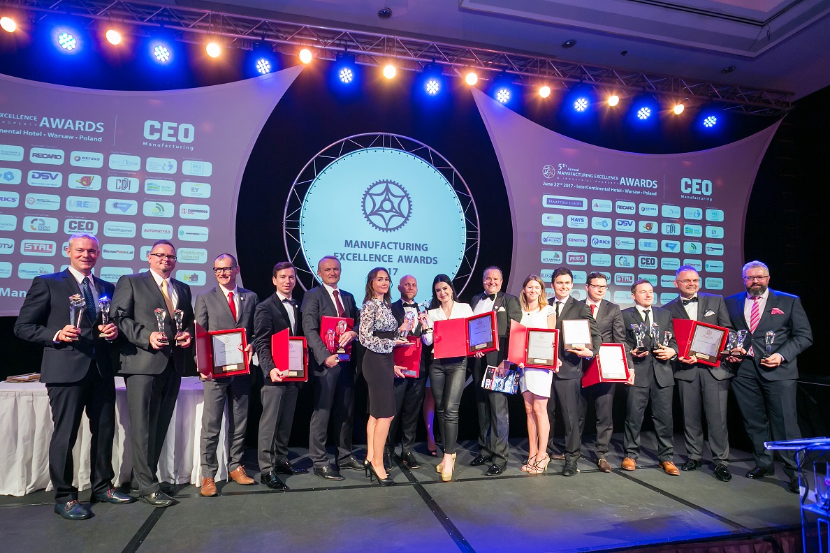 Doroczna uroczysta gala CEE Manufacturing Excellence Awards 2017 