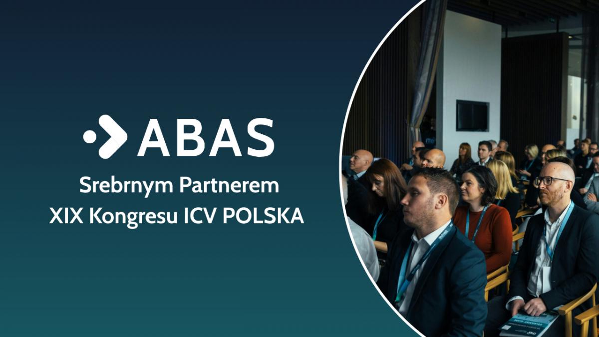 Abas Srebrnym Partnerem XIX Kongresu ICV POLSKA