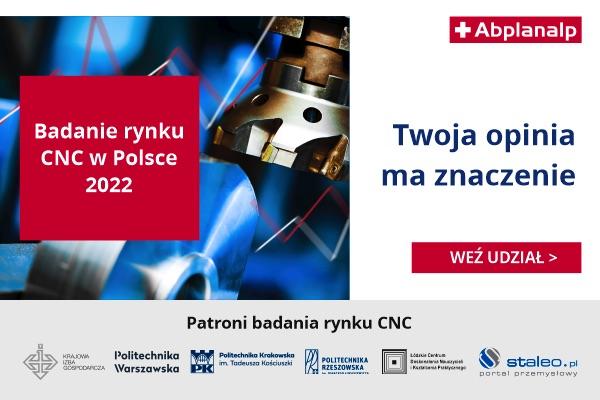 Badanie Rynku CNC w Polsce 2022 - Weź udział!