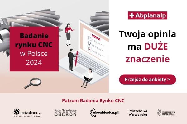 Badanie rynku CNC w Polsce 2024