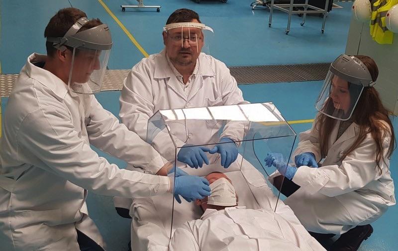 Klaster Obróbki Metali wspiera szpitale w czasie epidemii