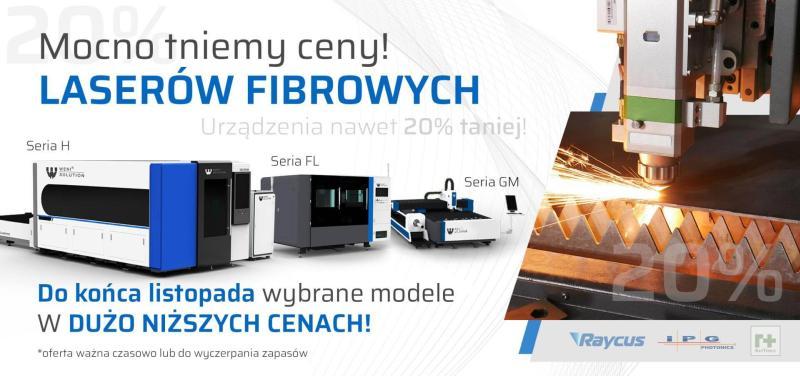 Promocja na lasery fibrowe Weni Solution