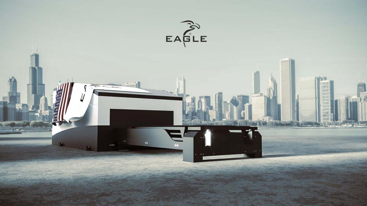 EAGLE LASER z 20kW laserem fiber na FABTECH 2021