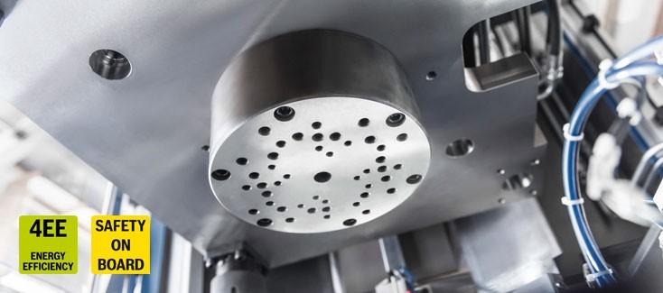 Prasy zaklejające dotłaczają elementy spiekane