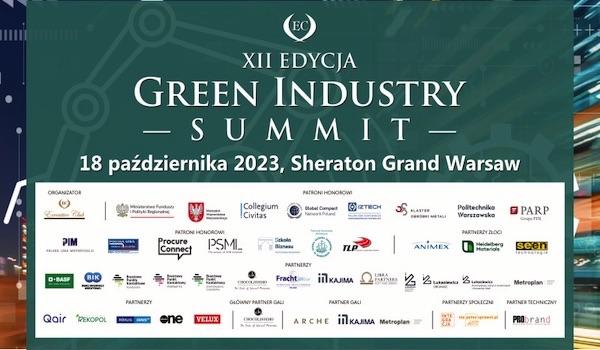 Wielkimi krokami zbliża się Green Industry Summit 2023!