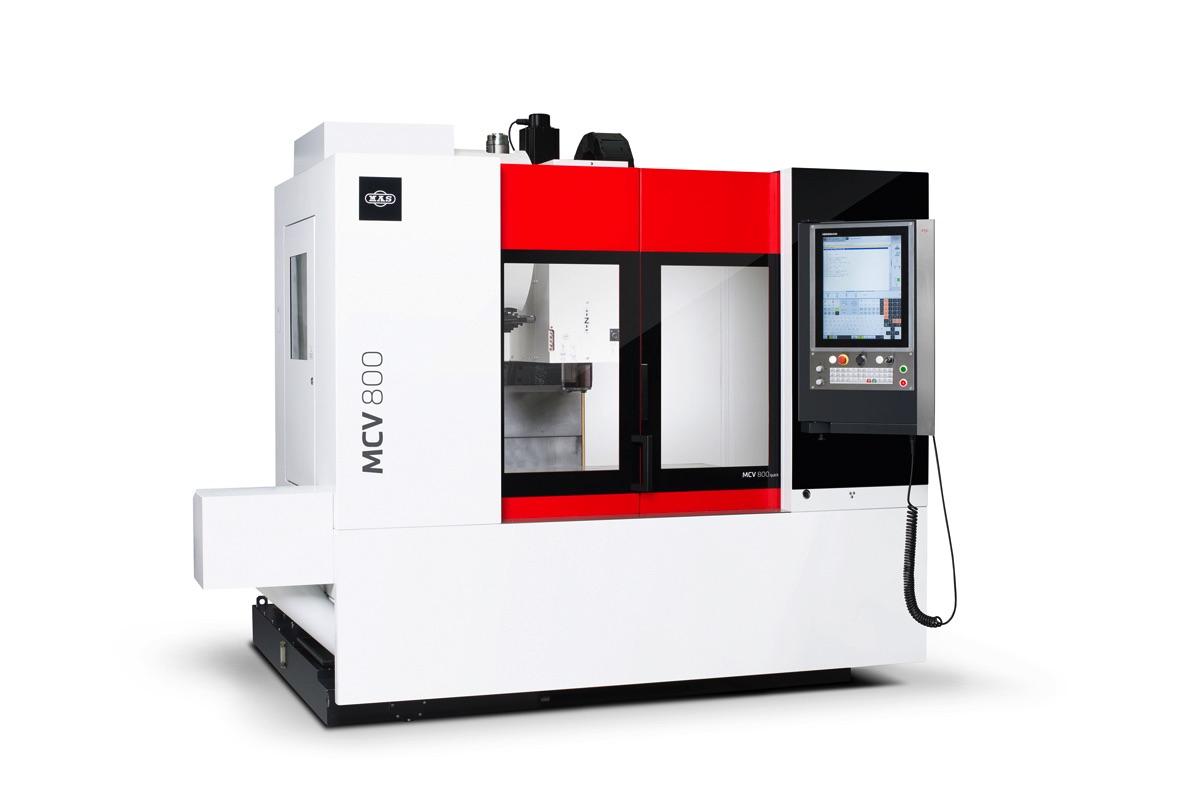 MCV 800 Quick  - idealna trójosiowa frezarka