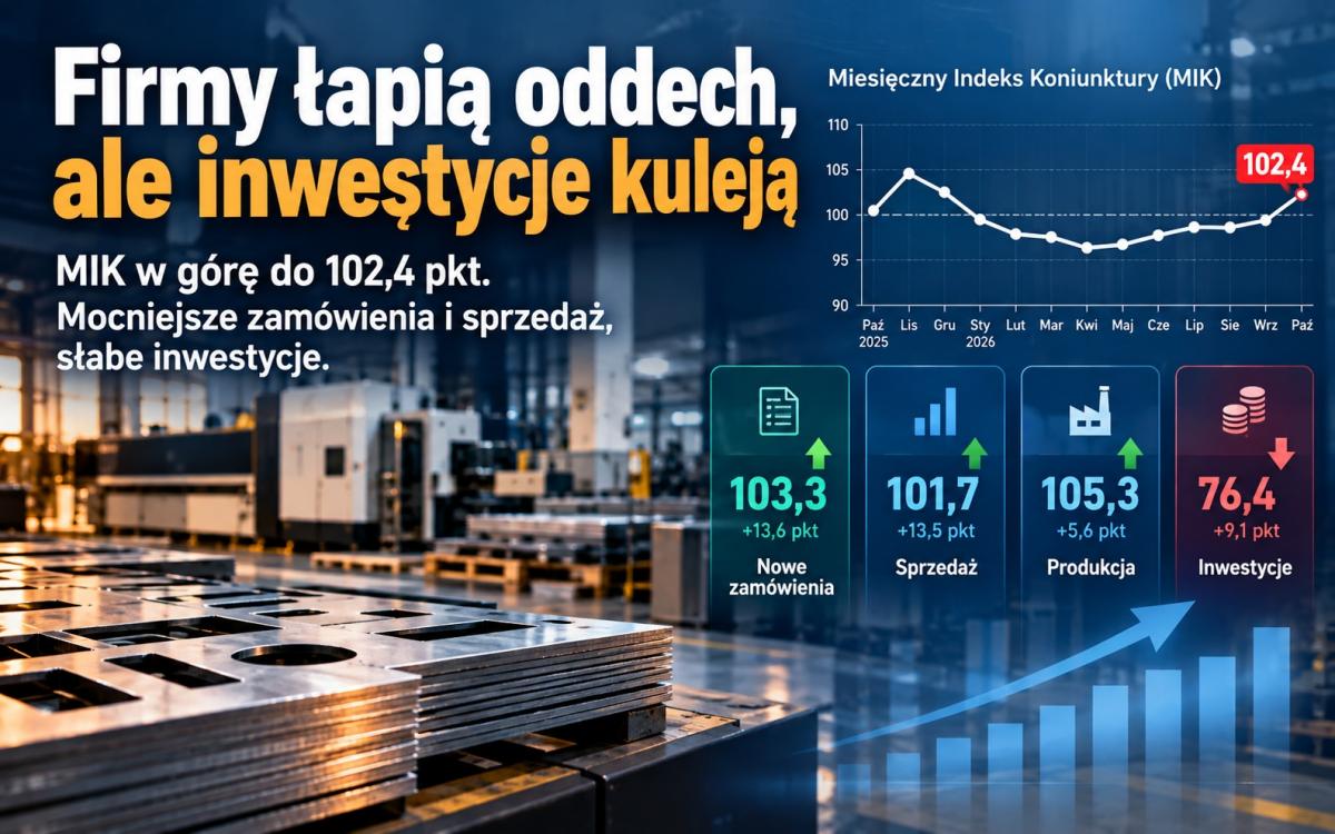 Poprawa nastrojów w październiku - MIK PIE