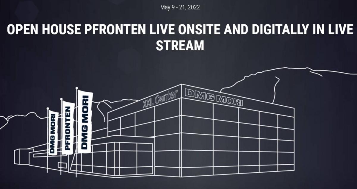 DMG MORI Open House Pfronten – zarejestruj się teraz