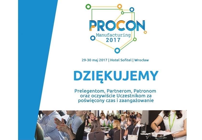 Podsumowanie PROCON Manufacturing 2017