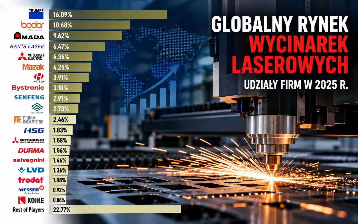 Kto liderem rynku wycinarek laserowych?