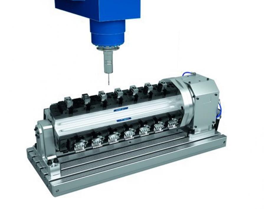 Imadło KONTEC KSM2 SCHUNK - łatwe i szybkie mocowanie
