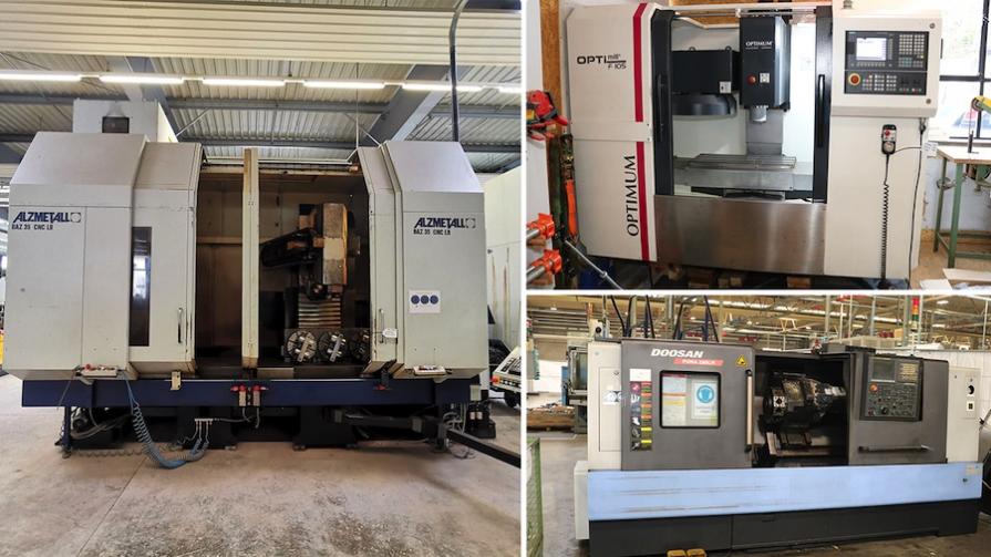 Aukcja wysokiej jakości maszyn CNC