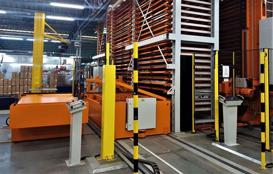 System magazynowy zgodny z ideą przemysłu 4.0
