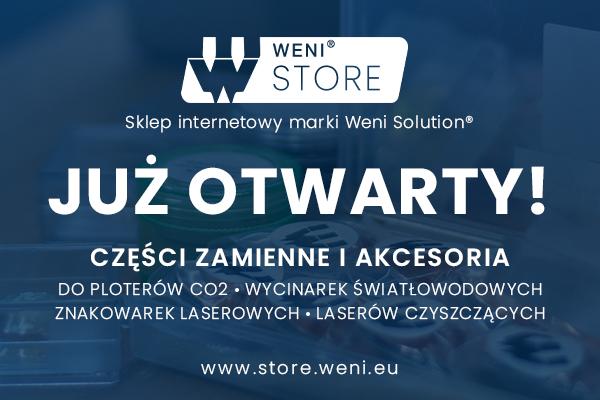 Otwarcie sklepu internetowego z częściami do laserów Weni Store