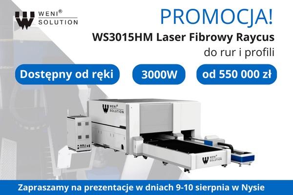 Prezentacja lasera fibrowego Weni Solution do rur i arkuszy
