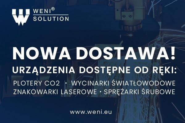 Nowa dostawa urządzeń dostępnych od ręki w Weni Solution