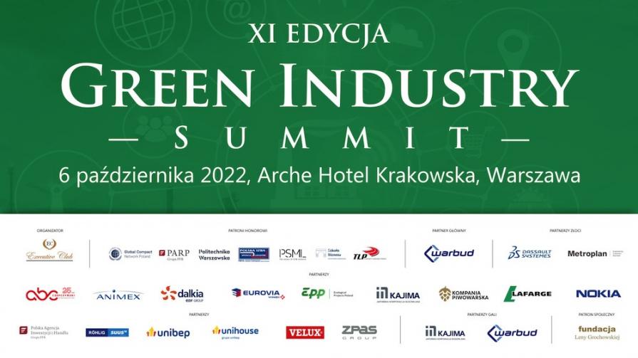 Wielkimi krokami zbliża się Green Industry Summit 2022!