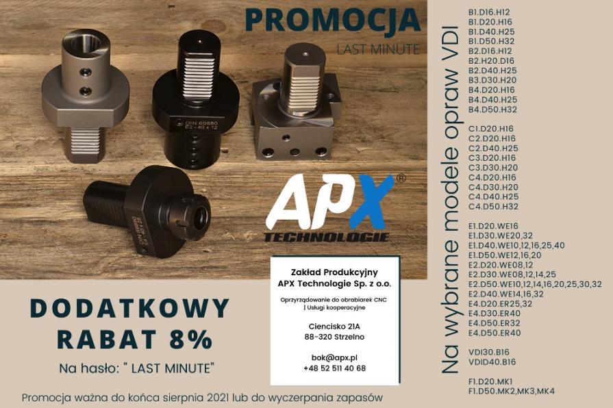 APX - promocje na wybrane modele opraw VDI