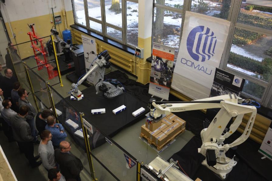 Dzień robotyki PIAP i COMAU