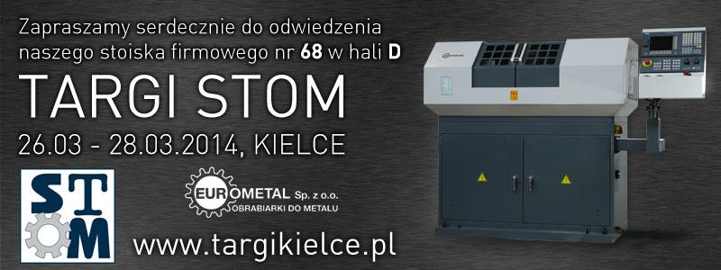 Eurometal zaprasza na targi STOM-TOOL w Kielcach