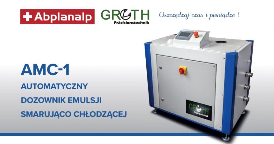 Dozownik emulsji chłodząco-smarującej GROTH AMC-1