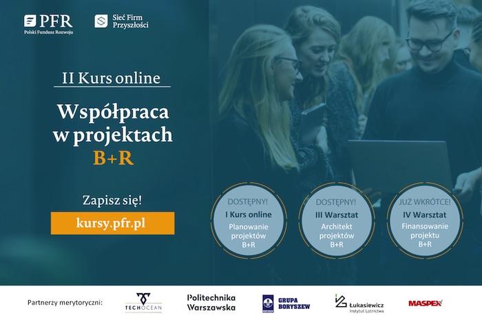 Współpraca w projektach B+R - bezpłatny kurs online