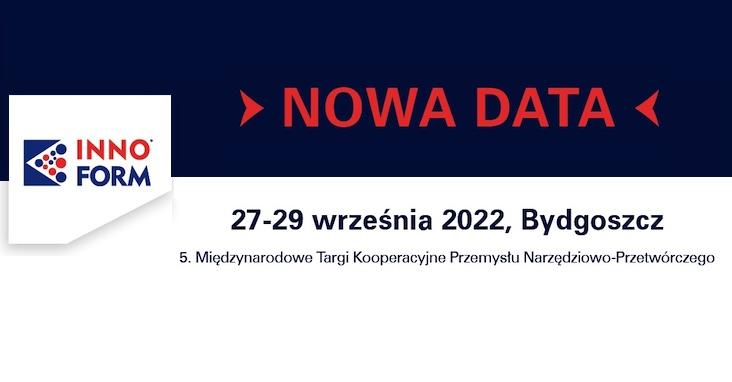 Zmiana terminu targów INNOFORM