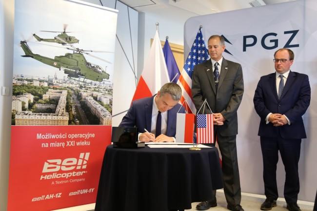PGZ i Bell Helicopter zacieśniają współpracę