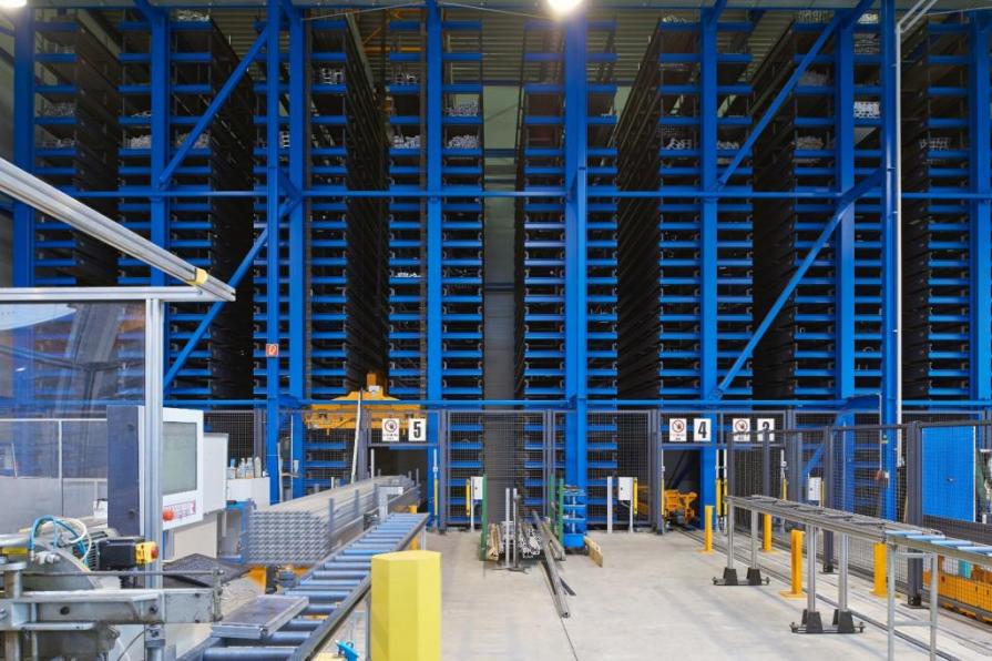 Zautomatyzowany magazyn elementów długich