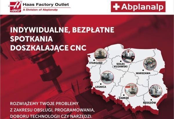 Indywidualne, bezpłatne spotkania doszkalające CNC w Abplanalp