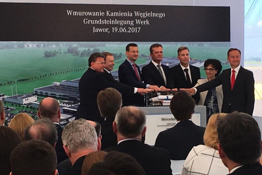 Rusza budowa fabryki Mercedesa