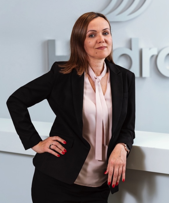 Ewelina Szarek-Stasiewicz, Dyrektor Sprzedaży w firmie Hydro Extrusion Poland